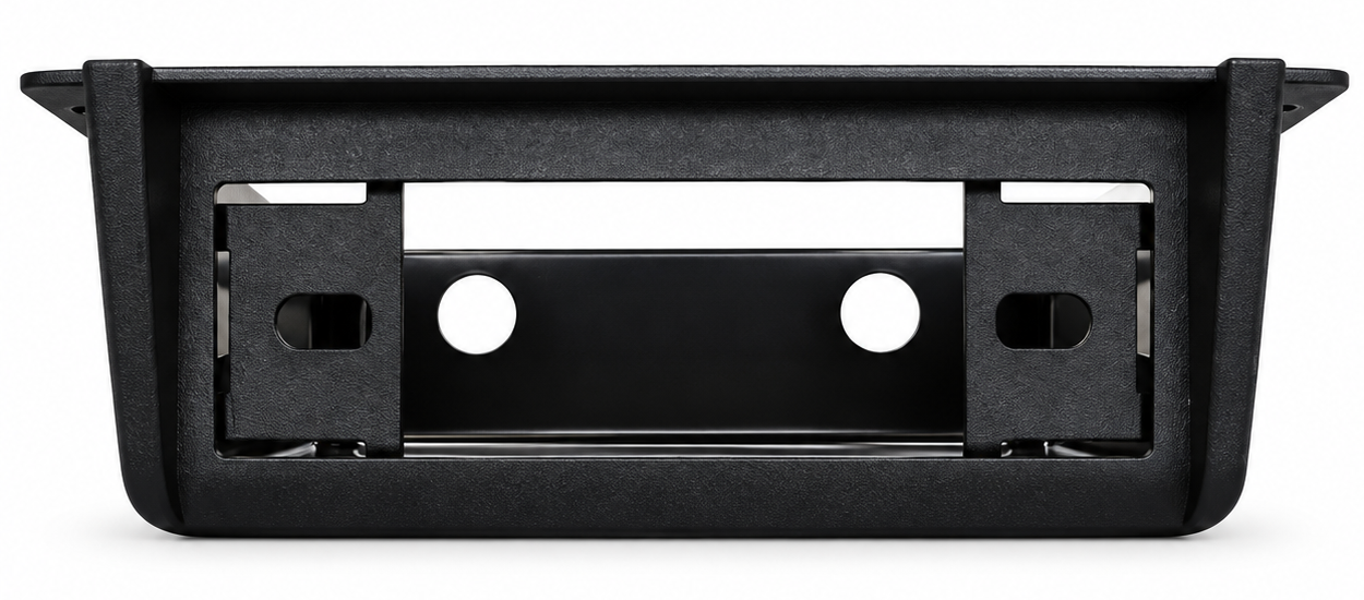 2015000 black radio mounting housing for overhead and equipment installations
