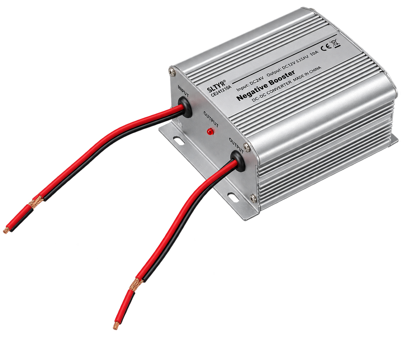 CE241210A 24-to-12-volt power converter for heavy equipment installations