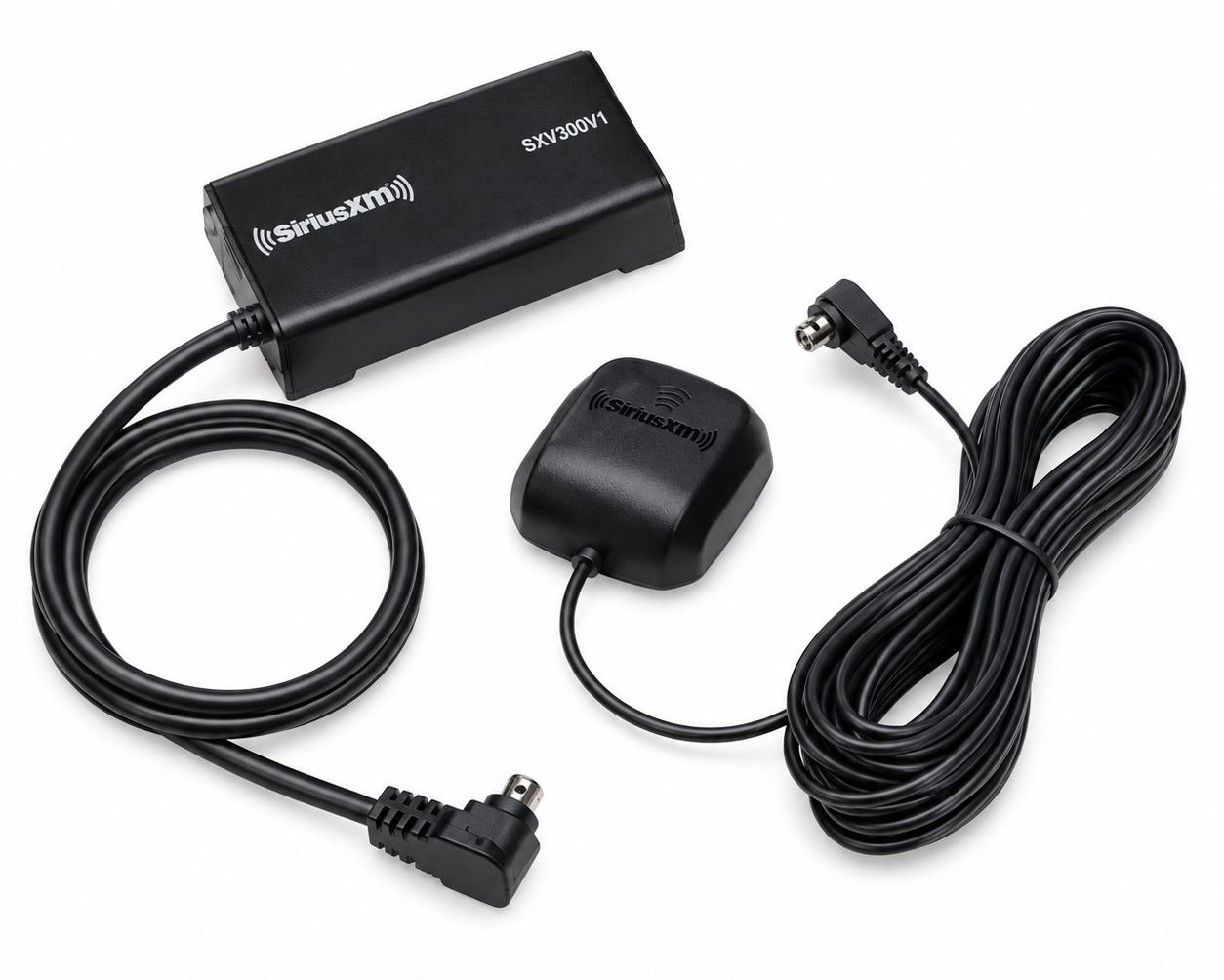 SXV300V1 SiriusXM satellite radio tuner kit with magnetic antenna and cables