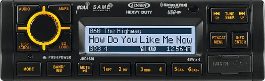 Jensen JHD1630 discontinued heavy-duty SiriusXM-ready radio